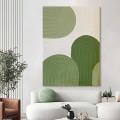 Moderne Mode grün von Palettenmesser Wandkunst Minimalismus